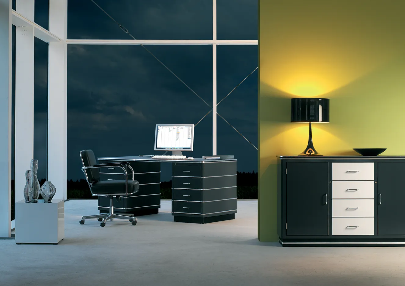 Milieu-Bild von Schreibtischen und Sideboards von Müller